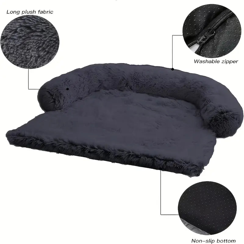 PawTinz™ Plush Dog Bed