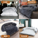 Calming Dog Sofa Bed | Soft Pet Sofa Protector for Comfort
