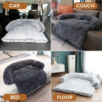 Calming Dog Sofa Bed | Soft Pet Sofa Protector for Comfort