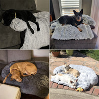 Calming Dog Sofa Bed | Soft Pet Sofa Protector for Comfort