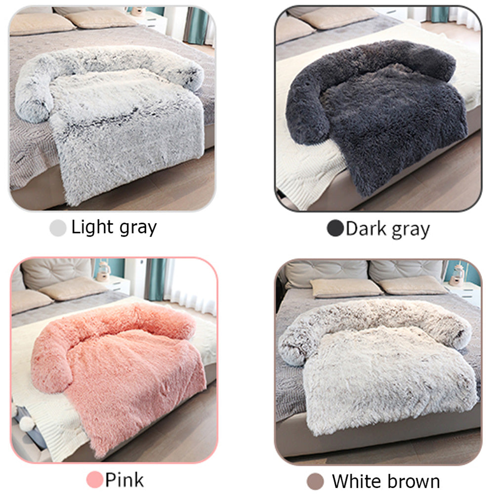 Calming Dog Sofa Bed | Soft Pet Sofa Protector for Comfort