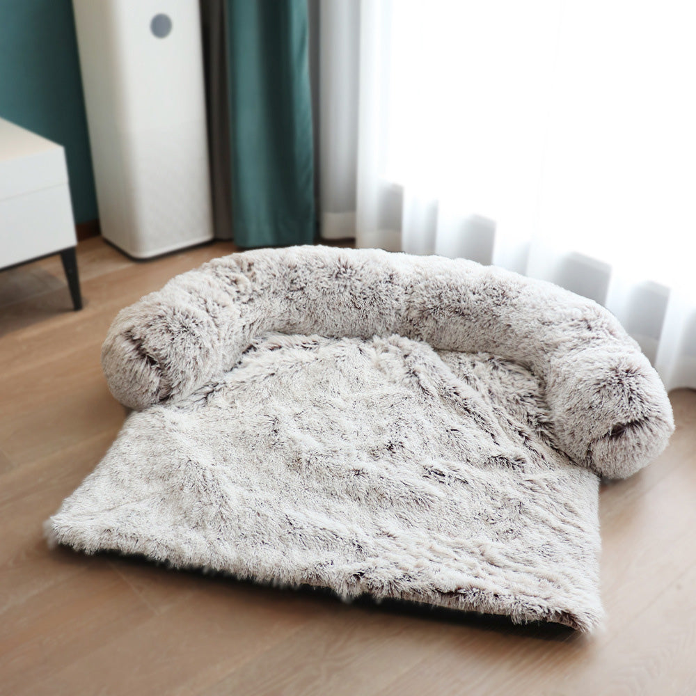 Calming Dog Sofa Bed | Soft Pet Sofa Protector for Comfort